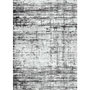 Conceptum Wookece319 Alfombra 100 x 150 cm Blanco, Gris y Negro